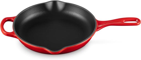 Le Creuset Signature Brat- u. Servierpfanne 23 cm Kirschrot - Rot - 23 cm