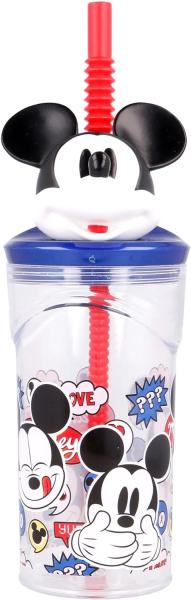 Stor 50166 - Disney Mickey Mouse, 3D Trinkbecher 360ml