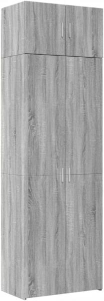 Hochschrank Grau Sonoma 70x42,5x225 cm Holzwerkstoff 3281334