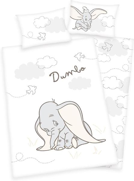Disney Baby Bettwäsche Disney Dumbo 100 x 135 cm 100% Baumwolle