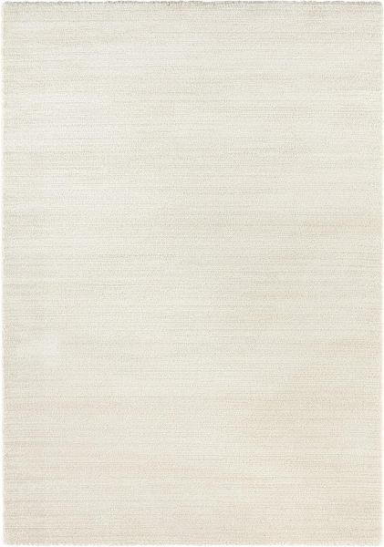 Kurzflor Teppich Loos Creme - 80x150x1,4cm