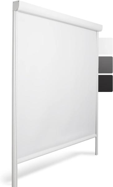 Sol Royal PVC Kassettenrollo SolReflect K24 Weiß, 175x80x4. 2 cm