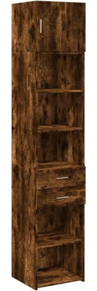 Hochschrank Schmal Räuchereiche 45x42,5x225 cm Holzwerkstoff 3281298