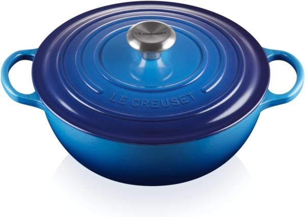 Le Creuset Signature La Marmite 26 cm Azure - Blau - 25 bis 28 cm