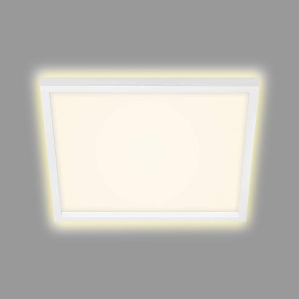 Briloner LED Panel Cadre weiß 42,2 x 42,2 cm warmweiß, Backlight-Effekt