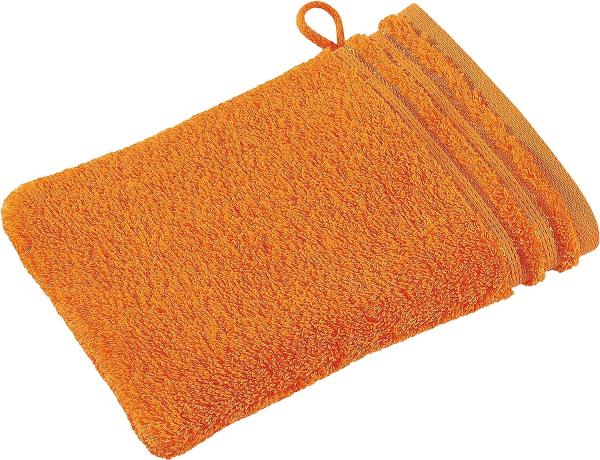 Vossen Handtücher Calypso Feeling | Waschhandschuh 16x22 cm | orange
