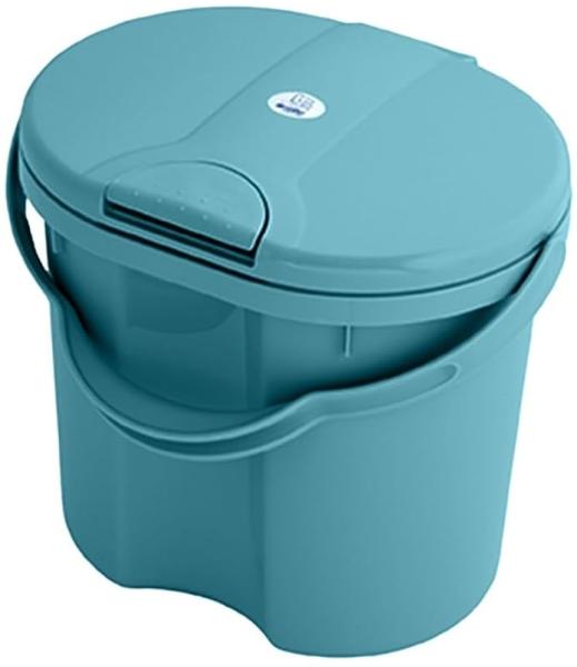 Rotho Babydesign Windeleimer Babywindeleimer TOP recycelt (Kunststoff) blau