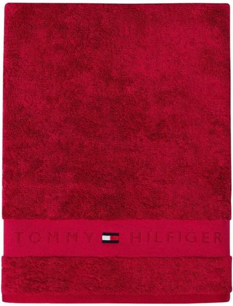 Tommy Hilfiger Handtücher Uni | Handtuch 50x100 cm | red