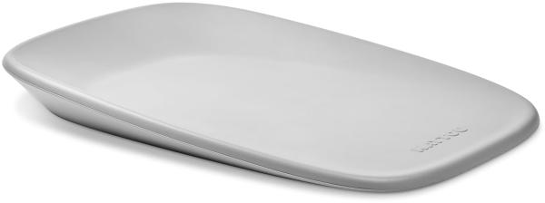 Nattou Wickelmatte aus weichem PU-Schaum, Abwaschbare Wickelauflage, Ca. 50 x 70 cm, Softy, Grau