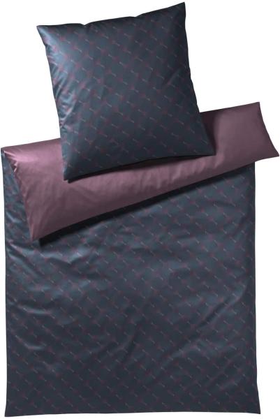 Bettwäsche JOOP! Comfort Satin Bettwäsche 4083-5 Cornflower Double Grau 135x200, JOOP!, 2 teilig