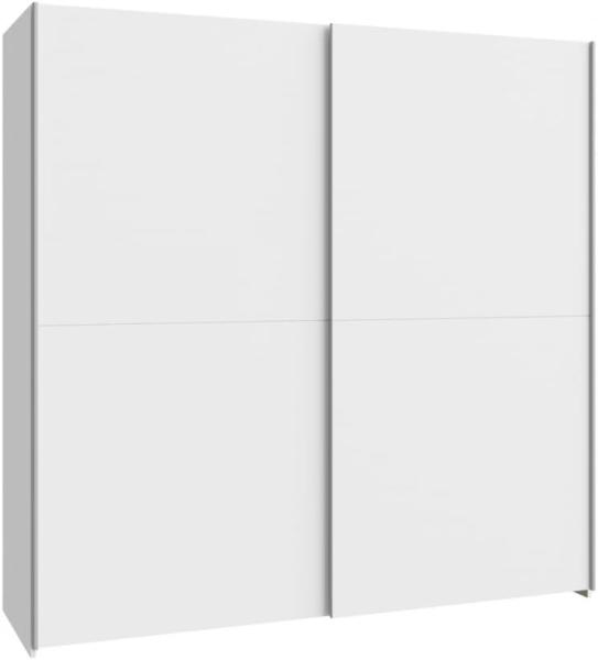 Kleiderschrank SCHACH&MATT mit Schiebetüren Weiß ca. 191 x 191 x 62 cm