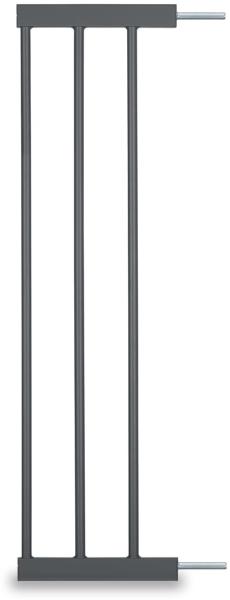 Hauck 21cm Verlängerung für Treppenschutzgitter/Türschutzgitter wie z. B. hauck Autoclose N Stop 2, ohne Bohren - mit Druckbefestigung, Metall, Dunkelgrau