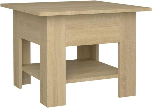 Couchtisch Sonoma-Eiche 55x55x42 cm Spanplatte [810265]