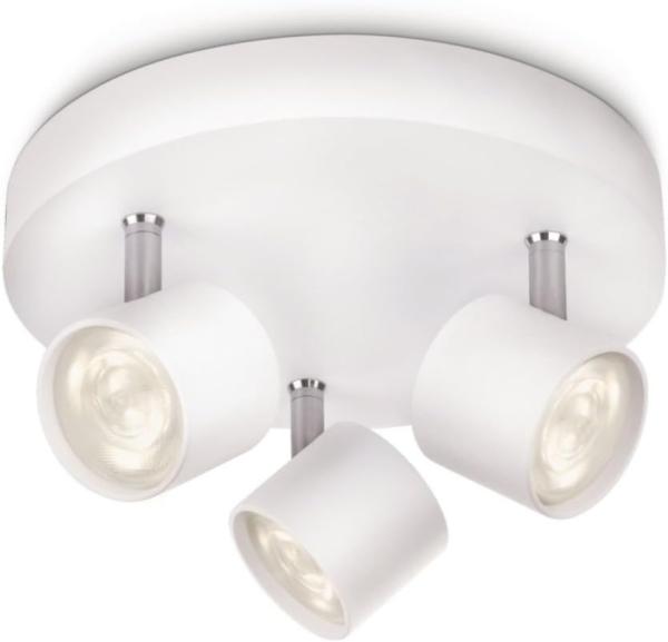 Philips STAR plate/spiral LED white 3x4W SELV