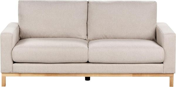 2-Sitzer Sofa beige hellbraun SIGGARD