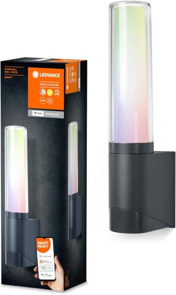 LEDVANCE SMART+ LANTERN FLARE WALL DARK GREY RGBW WIFI