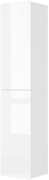Vicco 'Izan' Badezimmerschrank, Spanplatte weiß, 40 x 184,2 x 37 cm