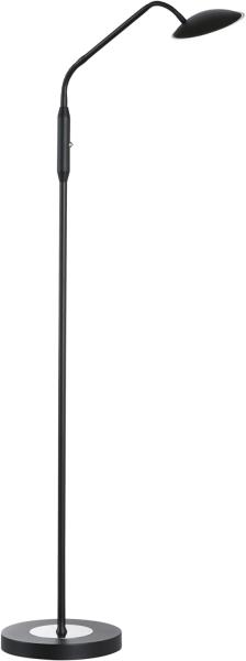 Fischer & Honsel 40485 LED Stehleuchte Tallri 1-flammig schwarz CCT dimmbar