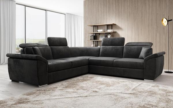 Luxusbetten24 Schlafsofa Designer Sofa Fernando, mit Schlaffunktion und Stauraum