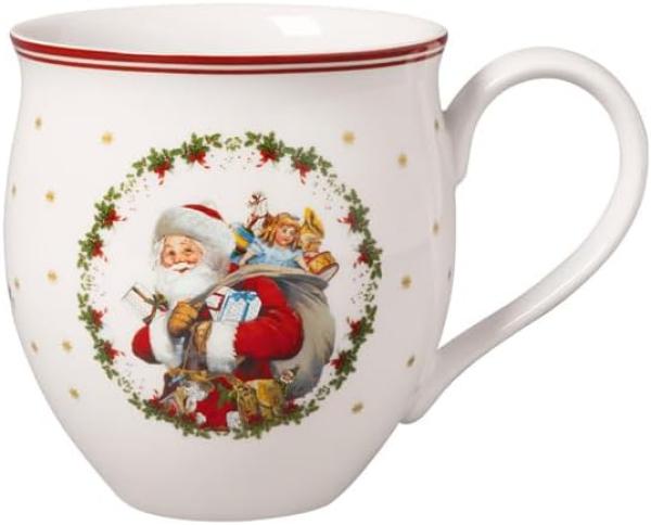 Villeroy & Boch Toy's Delight Becher mit Henkel: Santa und Engel 0,39l