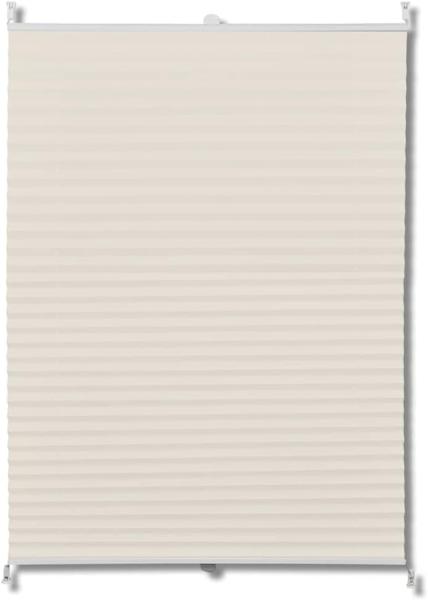 Plissee Faltrollo Rollo Plisseerollo 70x200cm Creme