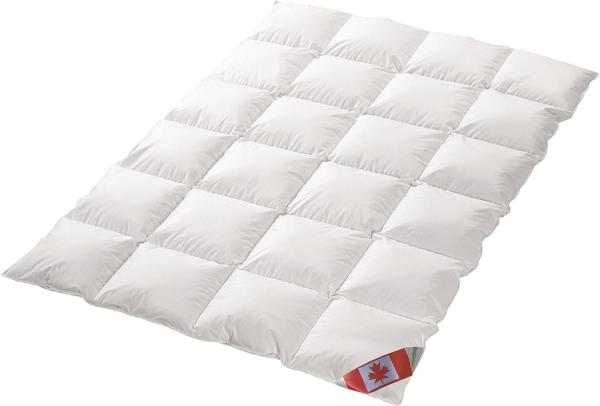 Polaris Premium Ganzjahresdecke 100% weisse Canada Gänsedaune 200x200 cm Pol 3