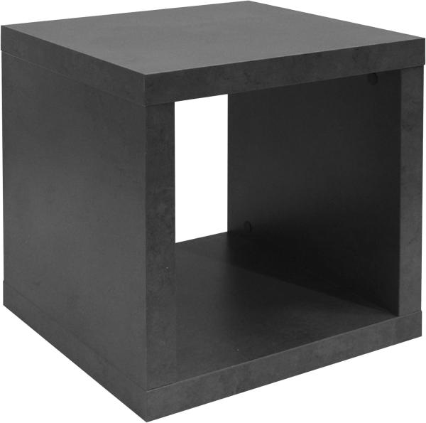 Regalwürfel >Cube< in graphit - 40x41x40cm (BxHxT)