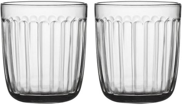 Glass – 260 ml - Klar - 2 Stück Raami Gläser Iittala Wasserglas, Spülmaschinengeeignet
