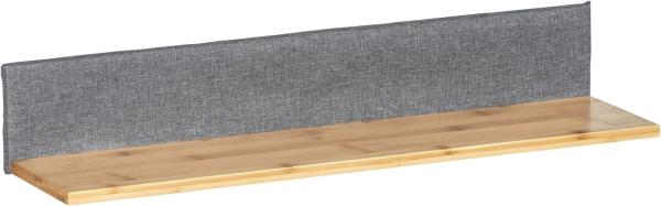 Wenko 62225800 - Schweberegal - Wandverteiler - MDF-Platten - Polyester - Grau - Holz - Universal - 1 Regale