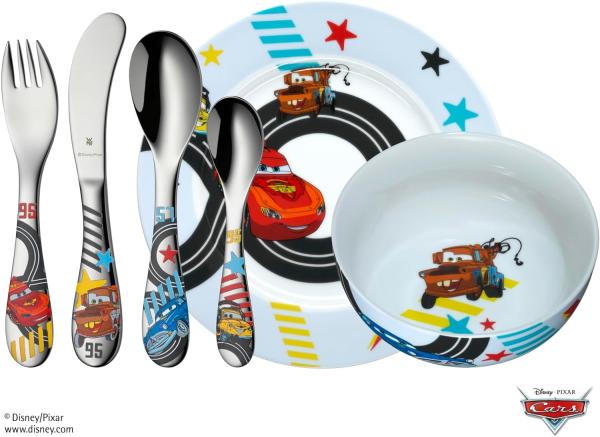 WMF Disney Cars 2 Mehrfarbig Edelstahl 3 Monat( e) 2 Stück(e) 1 Stück(e)