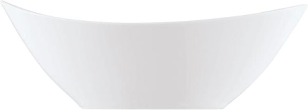 Arzberg Form 2000 Schale, Oval, Schälchen, Porzellanschale, White, Porzellan, 20 cm, 42000-800001-15274