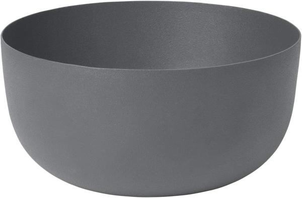 Blomus Schale REO large, Schüssel, Schälchen, pulverbeschichtet, Pewter, 15 cm, 66045