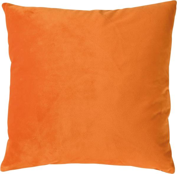Pad Kissenhülle Samt Smooth Pumpkin Orange (50x50cm) 10424-O80-5050