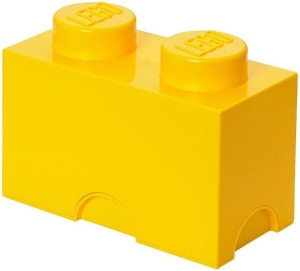 LEGO 'Storage Brick 2' Aufbewahrungsbox gelb