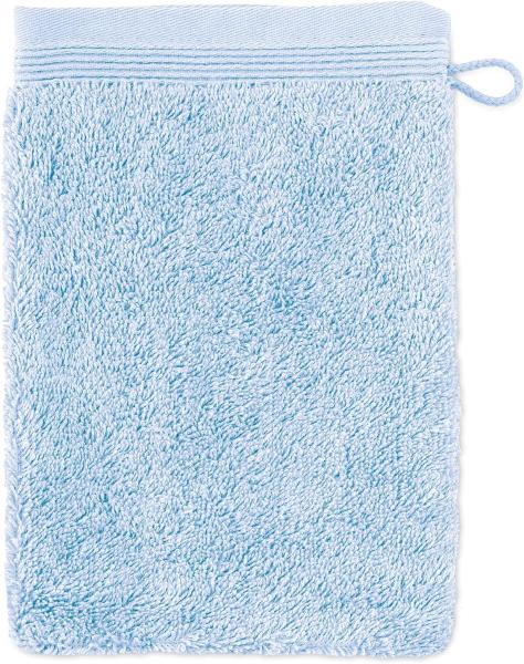 möve Superwuschel Waschhandschuh 20 x 15 cm aus 100% Baumwolle, aquamarine