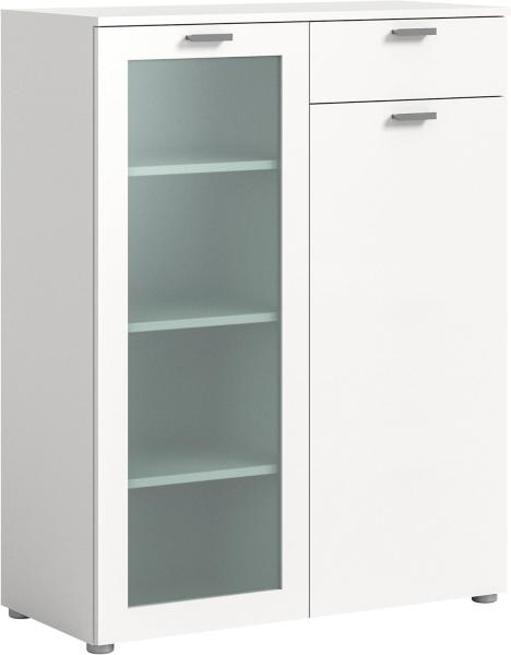 Kleines Highboard Xeno - Weiß