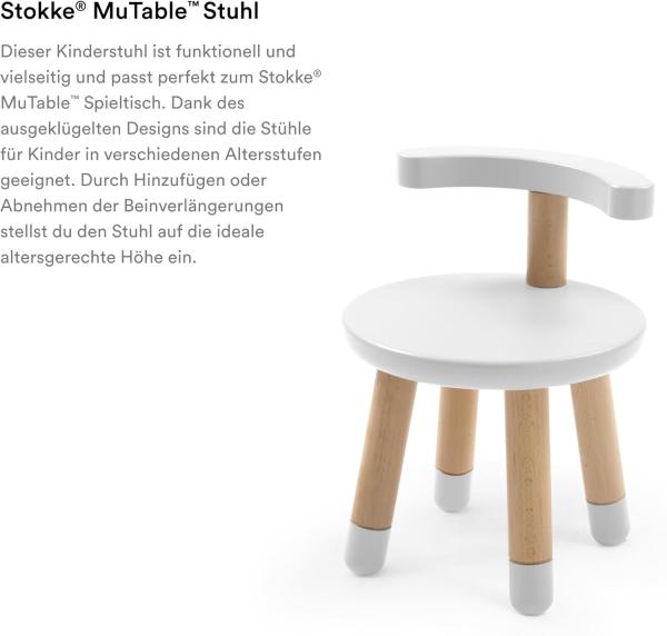 Stokke® MUtable™ Stuhl White Weiß Bild 3