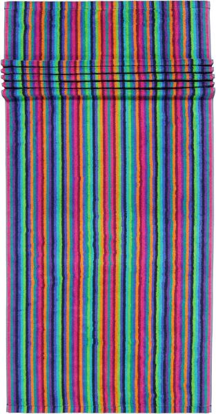 Cawö Handtücher Lifestyle Streifen multicolor 84 | Duschtuch 70x180 cm