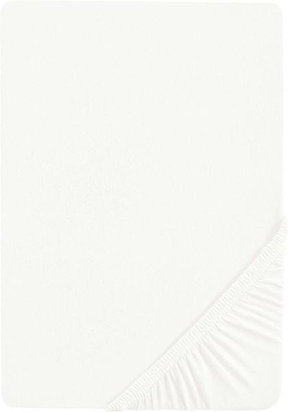biberna Sleep & Protect Spannbettlaken (wasserundurchlässig) Molton Größe 200x200 cm, weiß