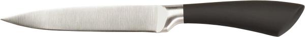 KESPER Universalmesser 13 cm Edelstahlklinge Griff mit rutschhemmender Beschichtung / Edelstahl