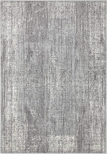 Kurzflor Teppich Elysium Grau Creme - 120x170x0,9cm