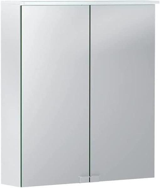 Geberit Option Basic Spiegelschrank mit Beleuchtung, zwei Türen, Breite 60cm, 500273001 - 500. 273. 00. 1