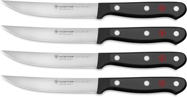 Wüsthof Steakmesser Set mit 4 Messern set with 4 knives Gourmet 9729