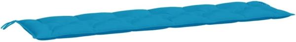 Gartenbank-Auflage Hellblau 200x50x7 cm Oxford-Gewebe