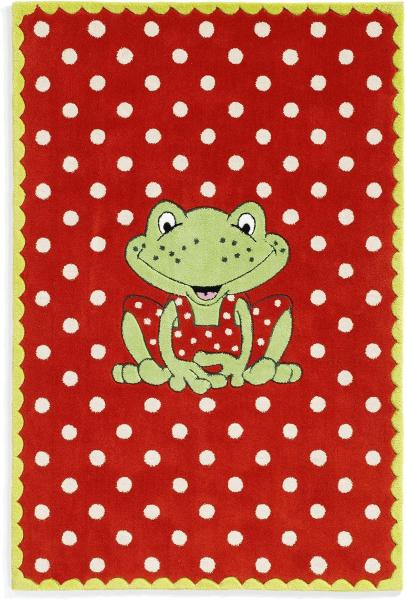 Kinderteppich- Oskar der Frosch 170 x 110 cm