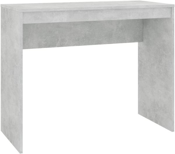 Schreibtisch, Spanplatte Betongrau, 90 × 40 × 72 cm