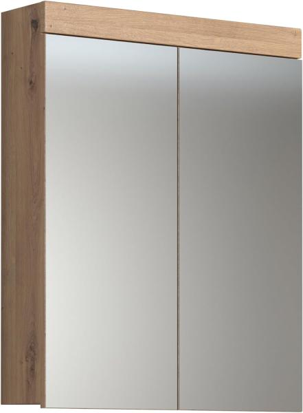 trendteam smart living Badezimmer Spiegelschrank Spiegel Amanda, 60 x 77 x 17 cm in Asteiche ohne Beleuchtung