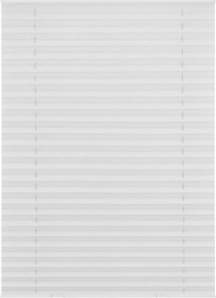 Lichtblick Dachfenster Plissee Haftfix, ohne Bohren, weiß, 60 x 36,3 x 4 cm