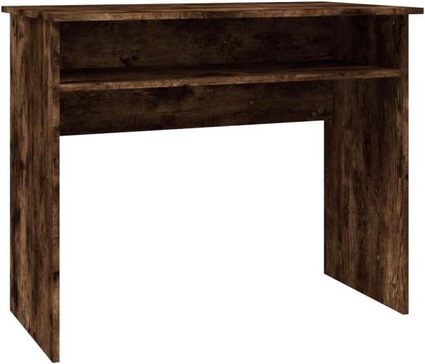 Schreibtisch Räuchereiche 90x50x74 cm Holzwerkstoff