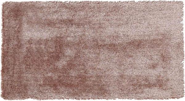 Teppich- Shaggy Hochflor Teppich ideal für alle Räume Beige, 170 x 110 cm